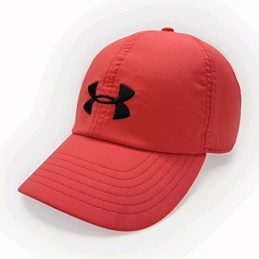 Under Armour Renegade Hat Women's Adjustable Peach Pink Golf‎ Baseball Cap